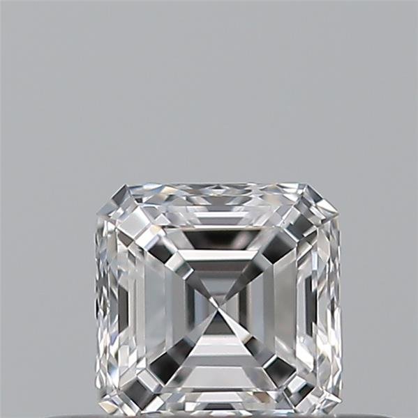 0.25ct D VVS2 Very Good Cut Asscher Diamond