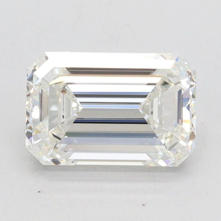 1.55ct H VS1 Excellent Cut Emerald Lab Grown Diamond