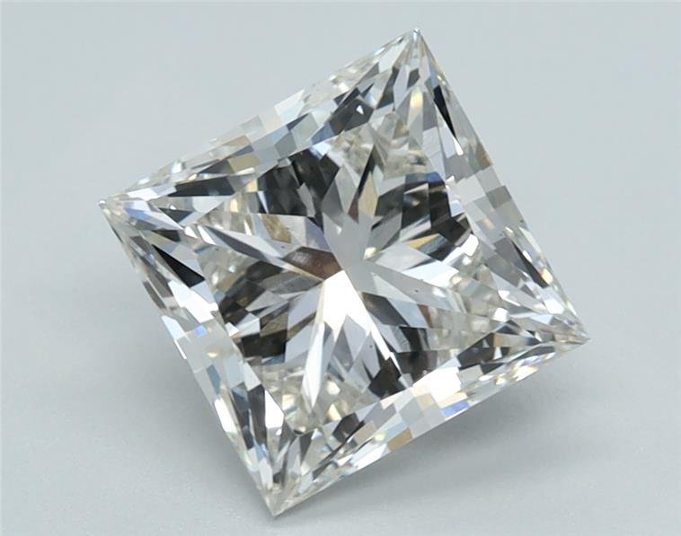 2.11ct I VS1 Rare Carat Ideal Cut Princess Lab Grown Diamond