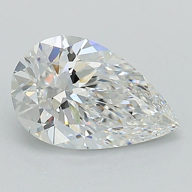 1.32ct E VVS2 Rare Carat Ideal Cut Pear Lab Grown Diamond