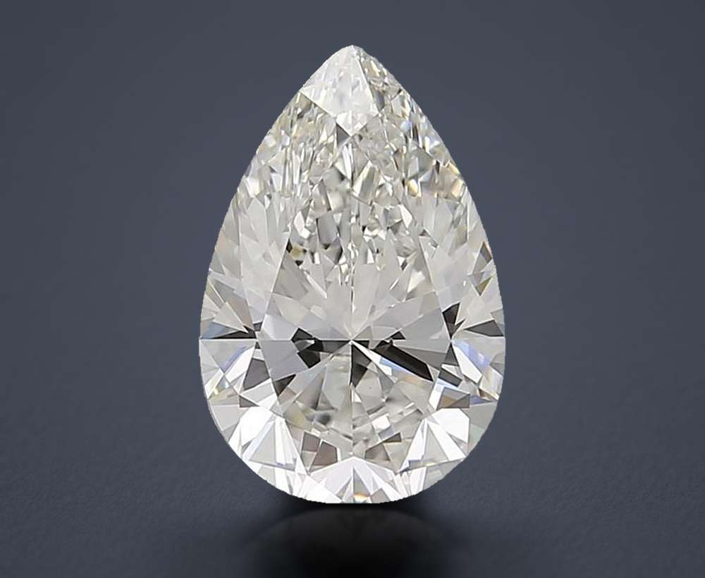 3.05 Carat Pear Lab Diamond
