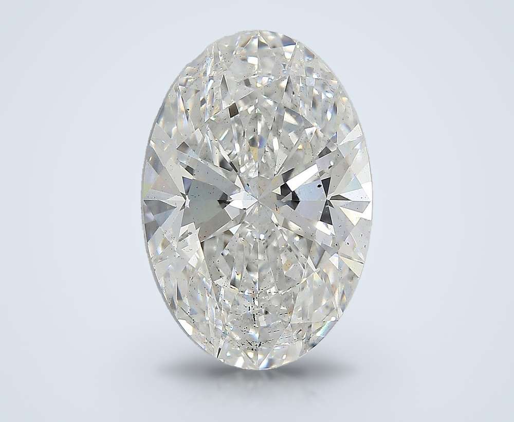 6.33 Carat Oval Lab Diamond