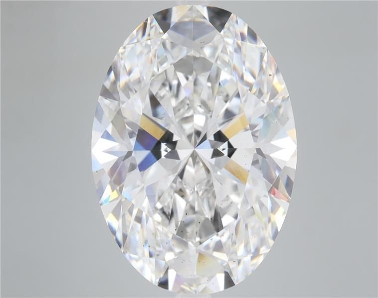 12.80ct F VS2 Rare Carat Ideal Cut Oval Lab Grown Diamond