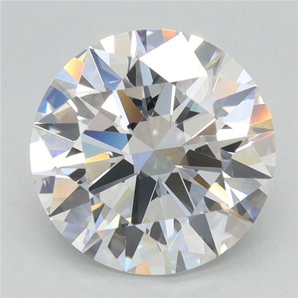 2.70ct E VS1 Rare Carat Ideal Cut Round Lab Grown Diamond