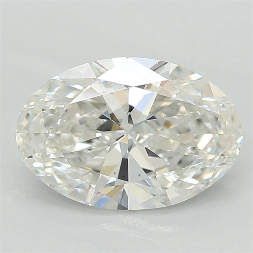 1.07ct F VS1 Rare Carat Ideal Cut Oval Lab Grown Diamond