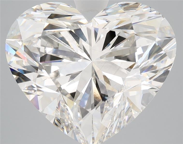 6.65ct G VS1 Rare Carat Ideal Cut Heart Lab Grown Diamond