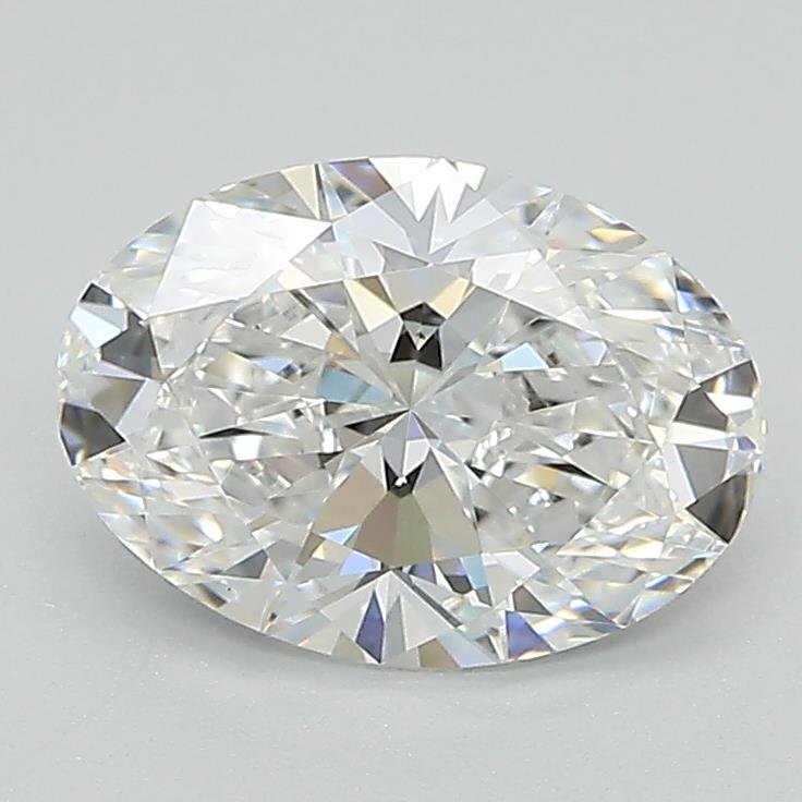 1.54ct E VS2 Rare Carat Ideal Cut Oval Lab Grown Diamond