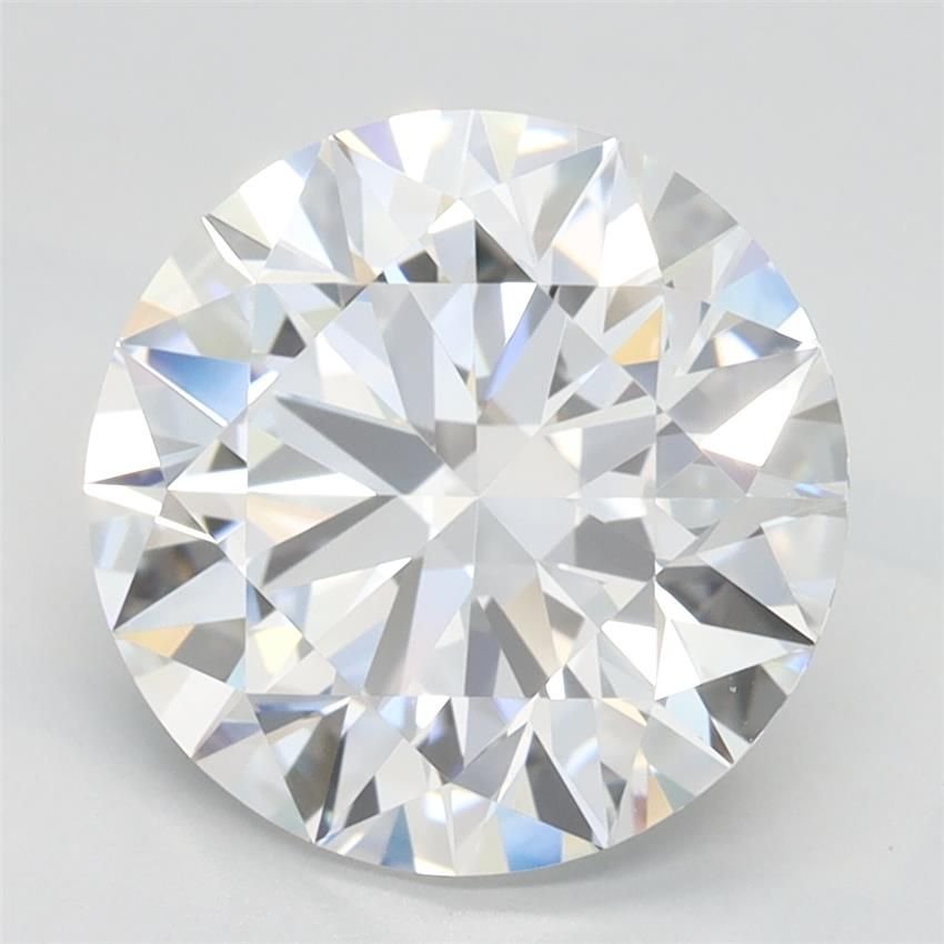 3.00ct D IF Rare Carat Ideal Cut Round Lab Grown Diamond