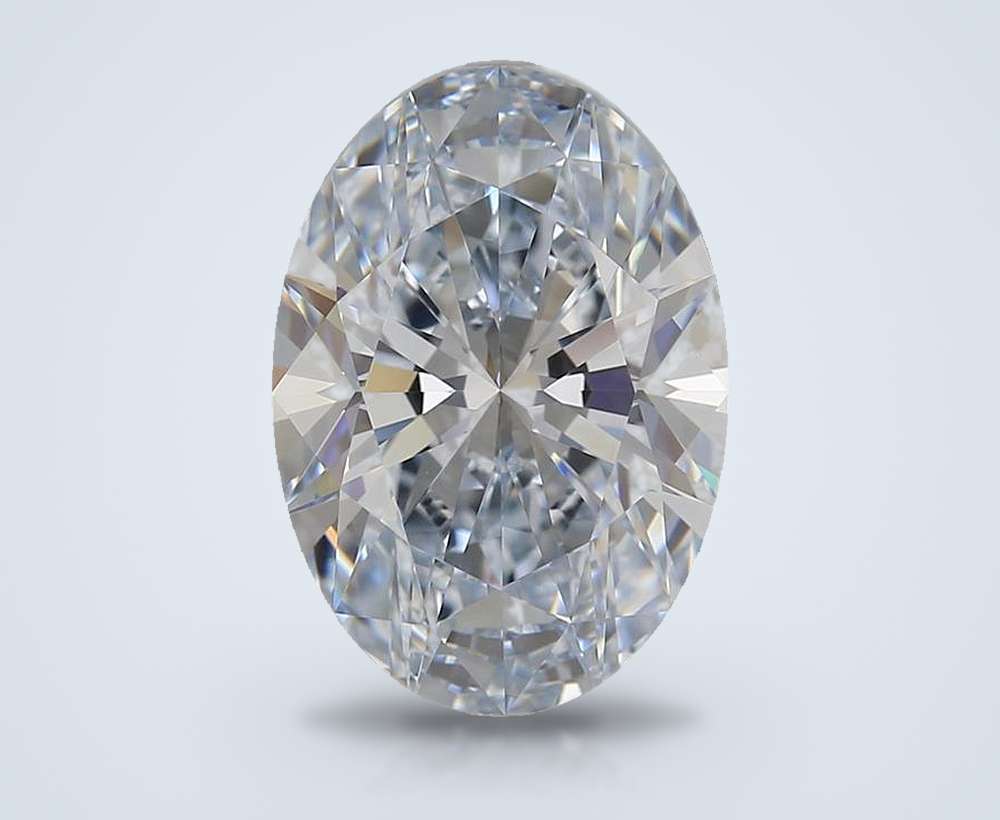 6.01 Carat Oval Lab Diamond