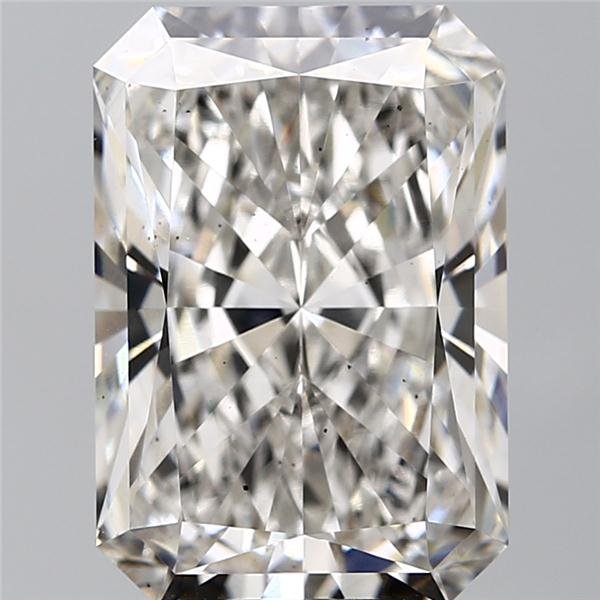 8.26ct H SI1 Rare Carat Ideal Cut Radiant Lab Grown Diamond