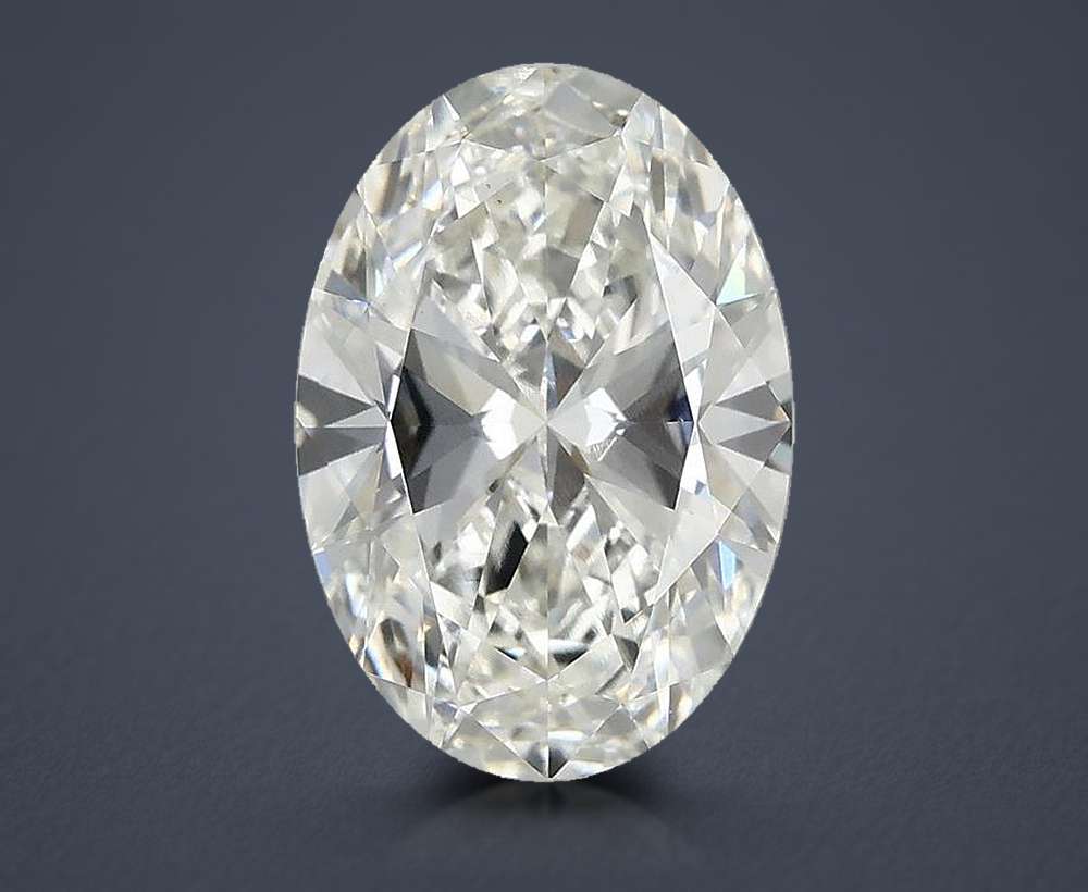 3.00 Carat Oval Lab Diamond