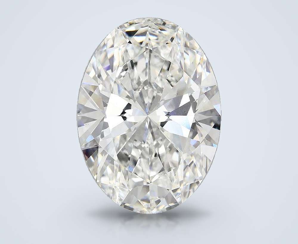 10.08 Carat Oval Lab Diamond