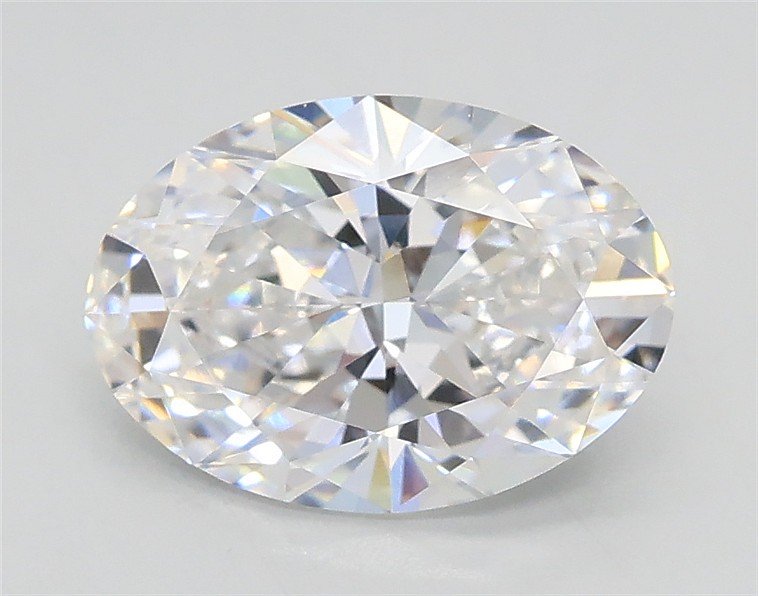 1.51ct D VVS2 Rare Carat Ideal Cut Oval Lab Grown Diamond