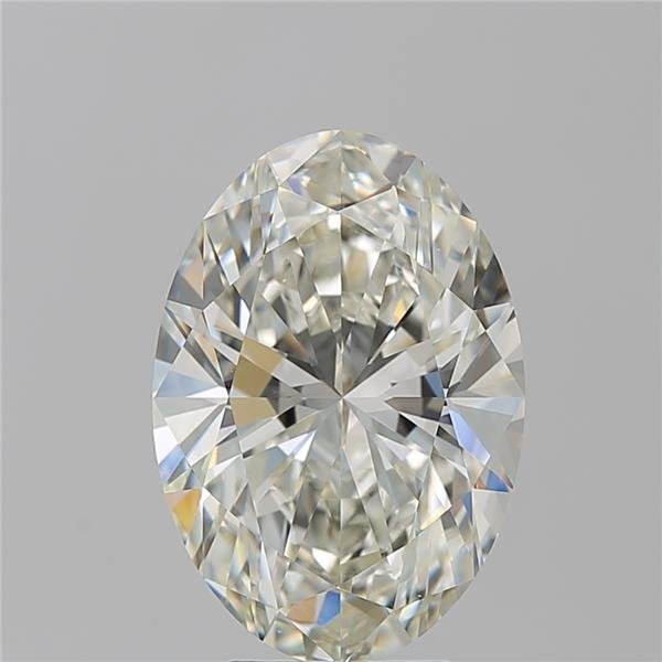 5.07ct J VS1 Rare Carat Ideal Cut Oval Diamond