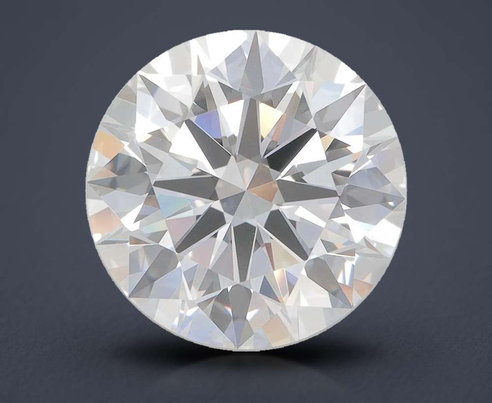 5.39 Carat Round Lab Diamond