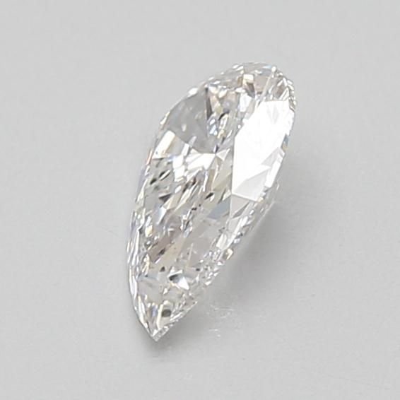 0.76ct E SI1 Rare Carat Ideal Cut Pear Lab Grown Diamond