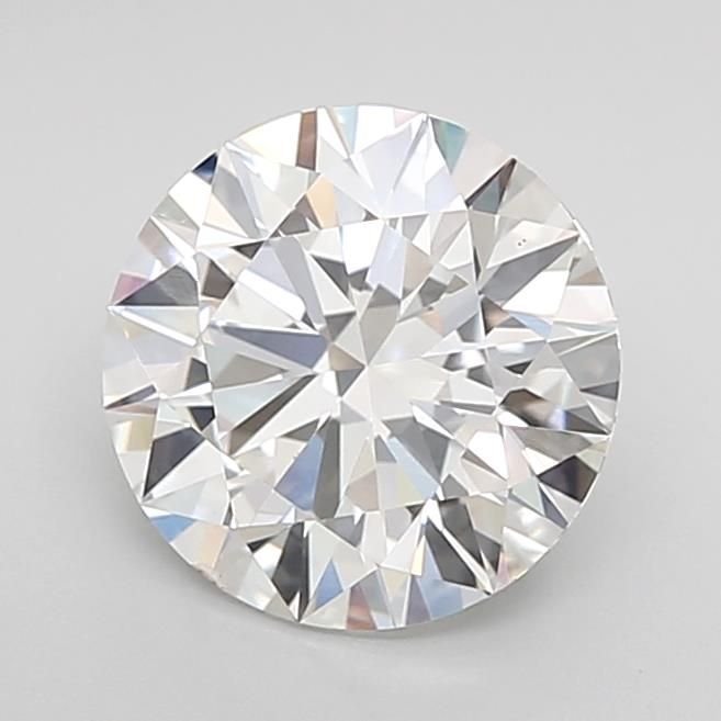 2.03ct E VS2 Rare Carat Ideal Cut Round Lab Grown Diamond