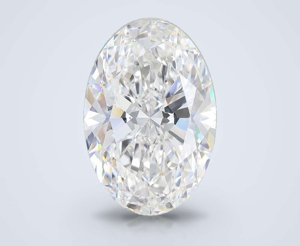 5.26 Carat Oval Lab Diamond