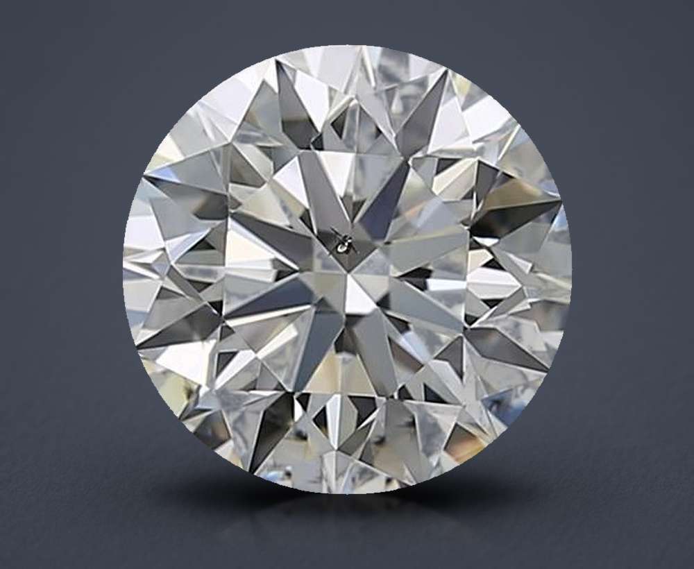 2.51 Carat Round Natural Diamond