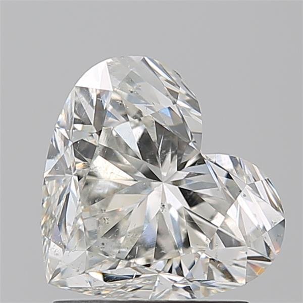 1.66ct I SI2 Rare Carat Ideal Cut Heart Diamond