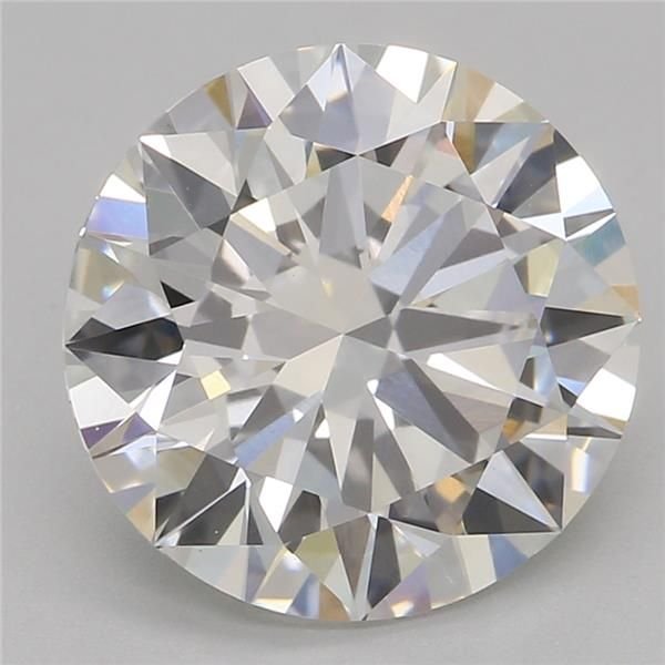 2.51ct F VS1 Excellent Cut Round Lab Grown Diamond