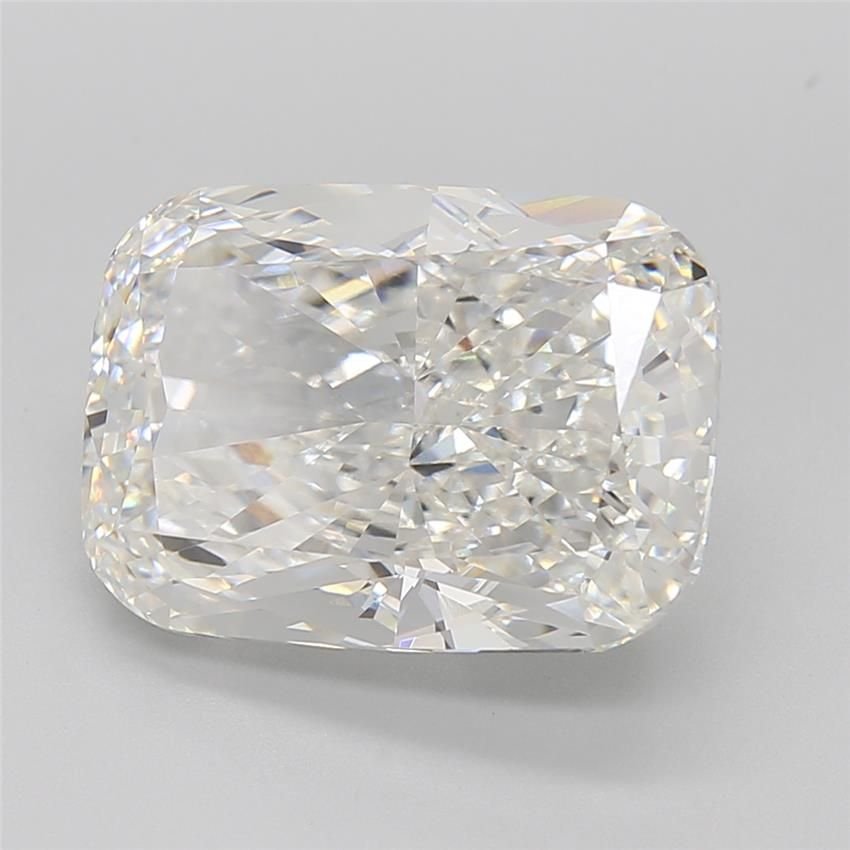 10.09ct F VVS2 Rare Carat Ideal Cut Cushion Lab Grown Diamond