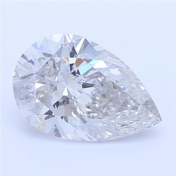 0.71ct G SI1 Rare Carat Ideal Cut Pear Lab Grown Diamond