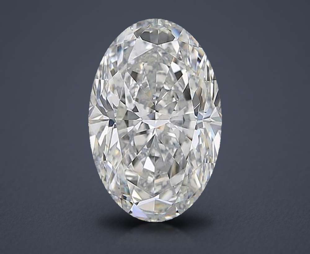 4.01 Carat Oval Natural Diamond