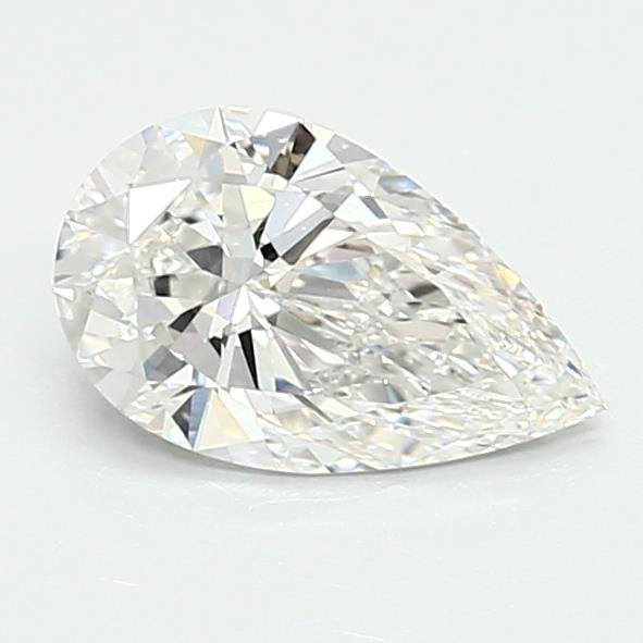 0.98ct E VVS2 Rare Carat Ideal Cut Pear Lab Grown Diamond