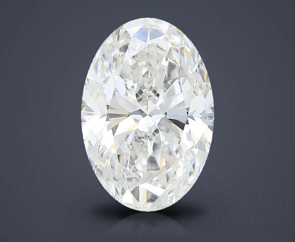 7.82 Carat Oval Lab Diamond