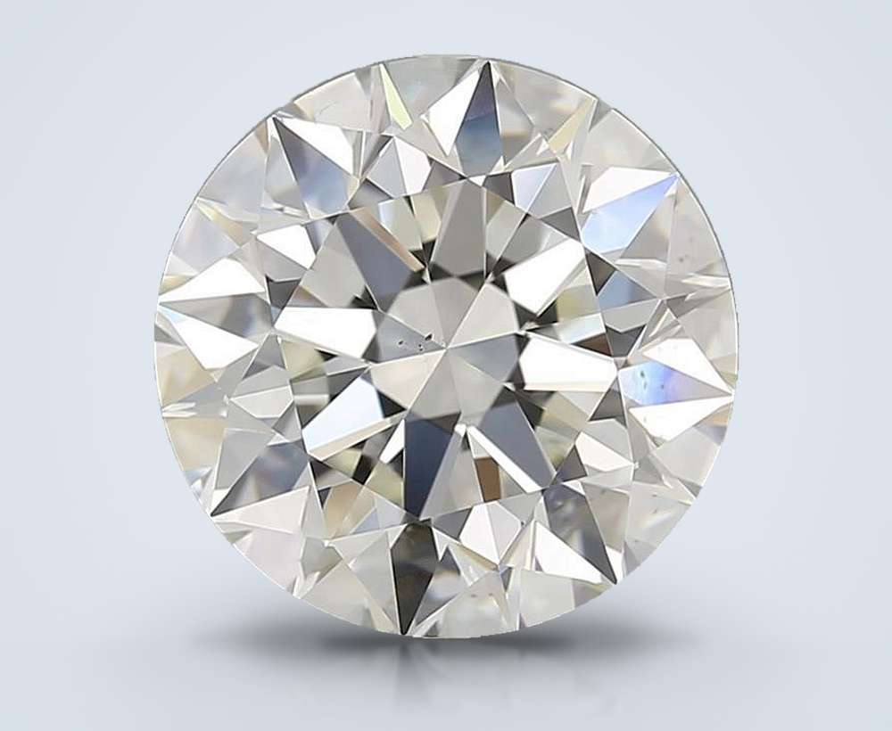 3.22 Carat Round Natural Diamond
