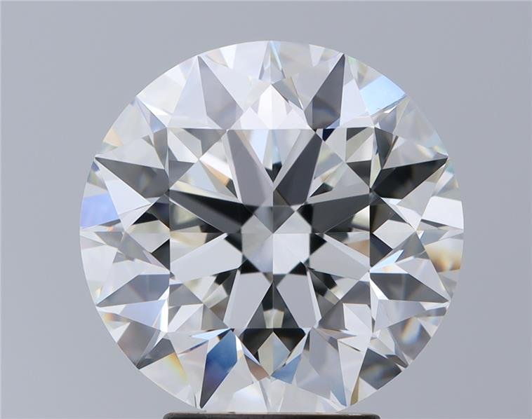 4.52ct H VVS2 Rare Carat Ideal Cut Round Diamond