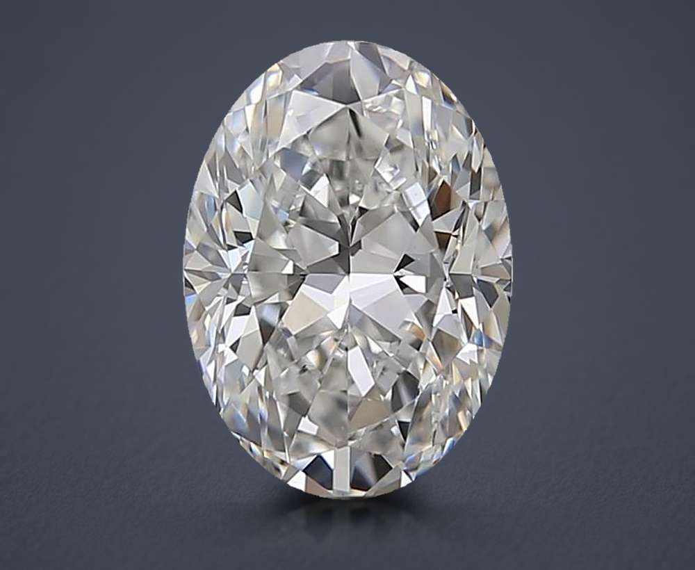 3.00 Carat Oval Lab Diamond