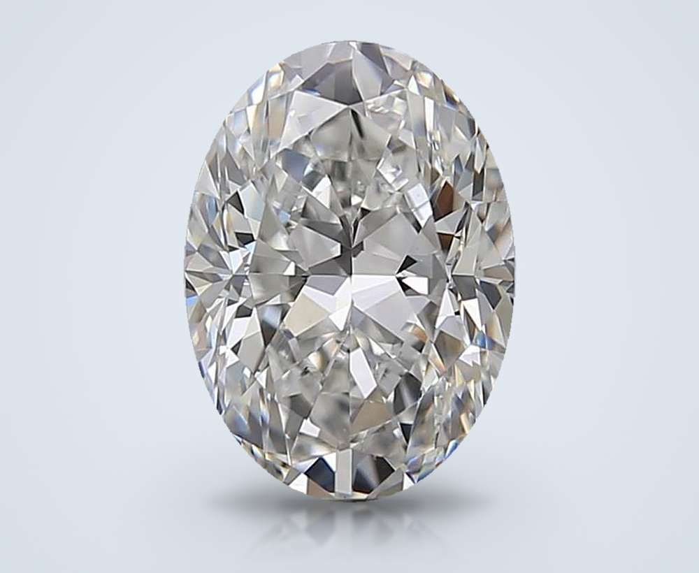 3.00 Carat Oval Lab Diamond