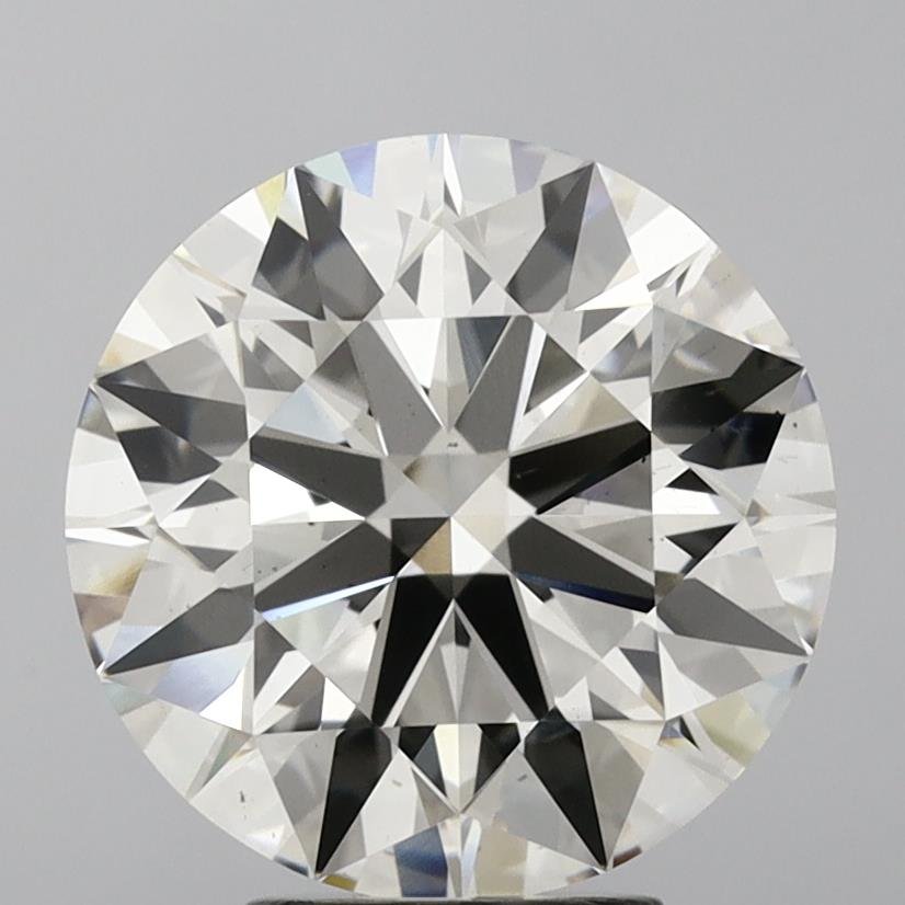 6.03ct I VS2 Rare Carat Ideal Cut Round Lab Grown Diamond
