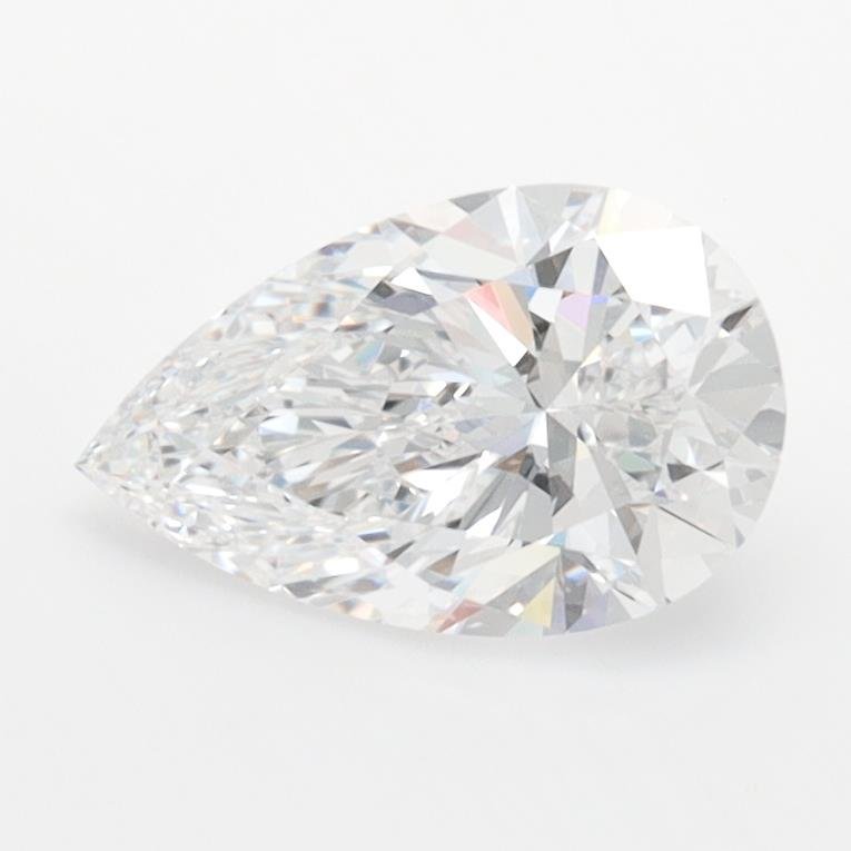 1.05ct D VVS1 Rare Carat Ideal Cut Pear Lab Grown Diamond