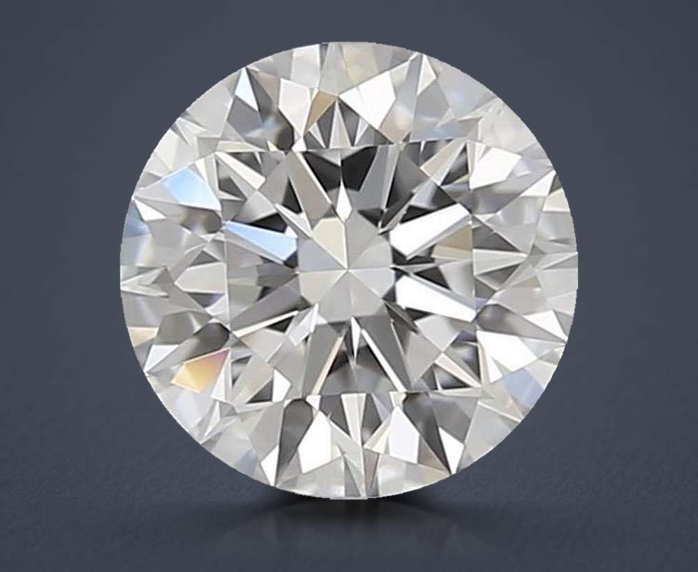 0.53 Carat Round Natural Diamond