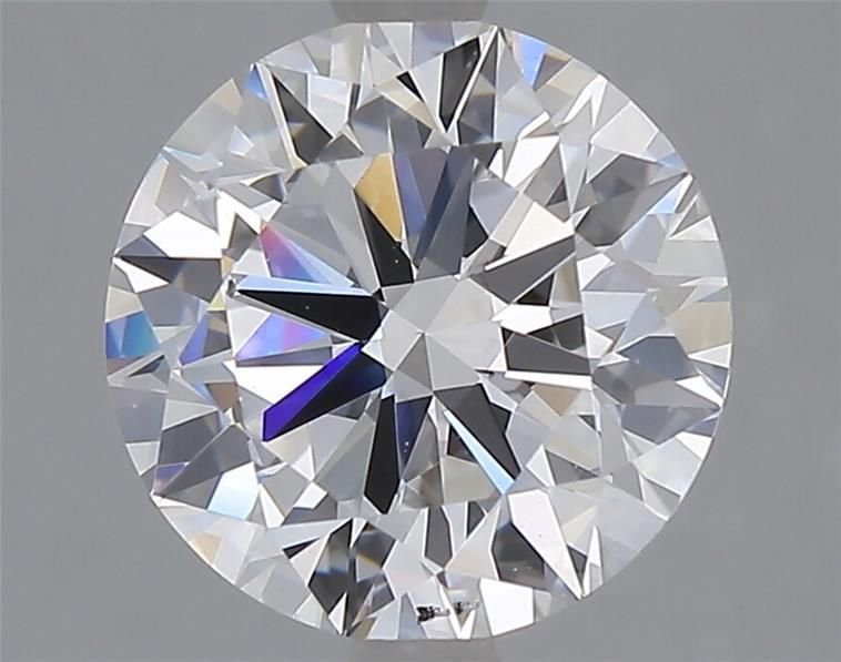 2.54ct D VS2 Excellent Cut Round Lab Grown Diamond