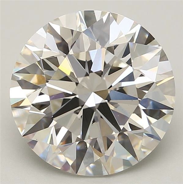 6.36ct G VS1 Excellent Cut Round Lab Grown Diamond