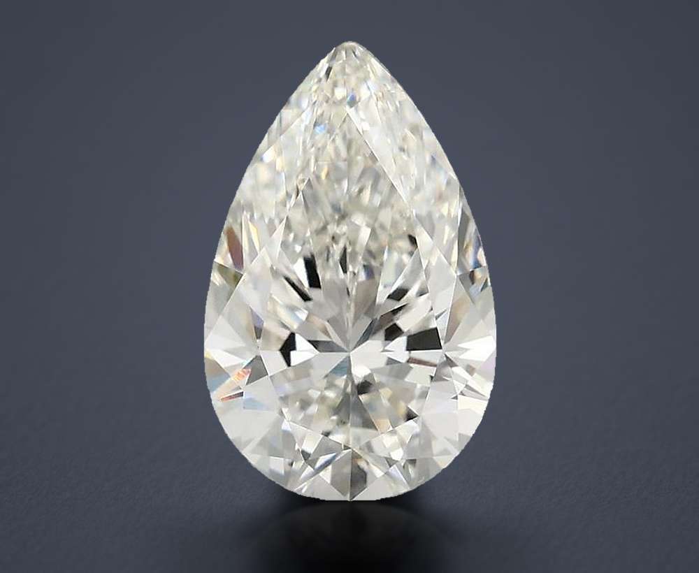 2.59 Carat Pear Lab Diamond