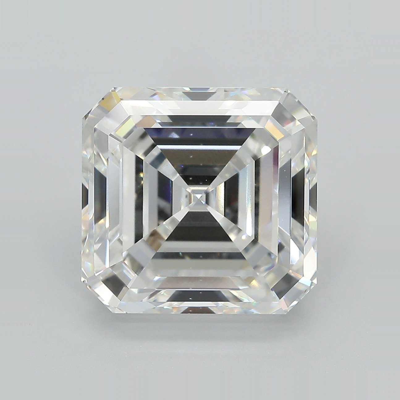 10.91ct F VS1 Rare Carat Ideal Cut Asscher Lab Grown Diamond