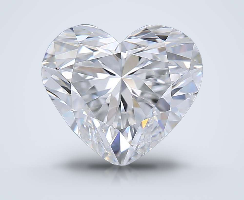 1.53 Carat Heart Lab Diamond