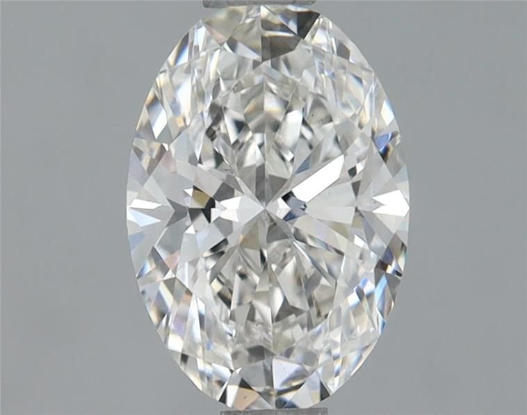 0.87ct F VS1 Rare Carat Ideal Cut Oval Lab Grown Diamond