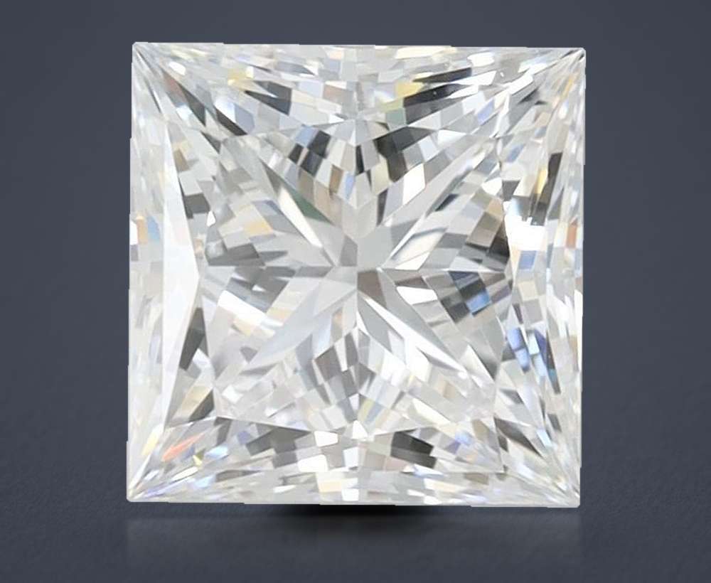 1.53 Carat Princess Lab Diamond