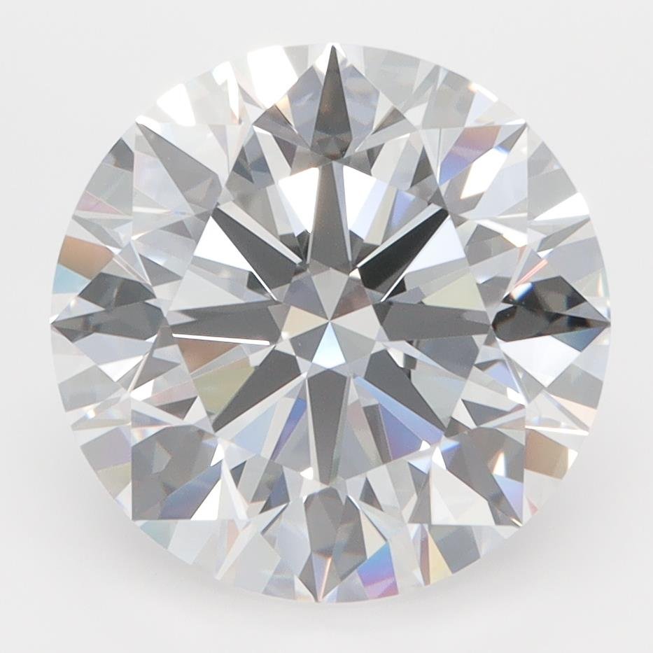 5.01ct D VVS1 Rare Carat Ideal Cut Round Lab Grown Diamond