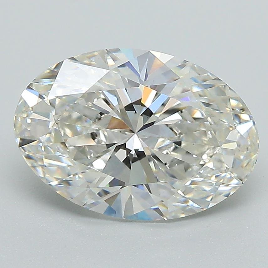 2.54ct G VS1 Rare Carat Ideal Cut Oval Lab Grown Diamond