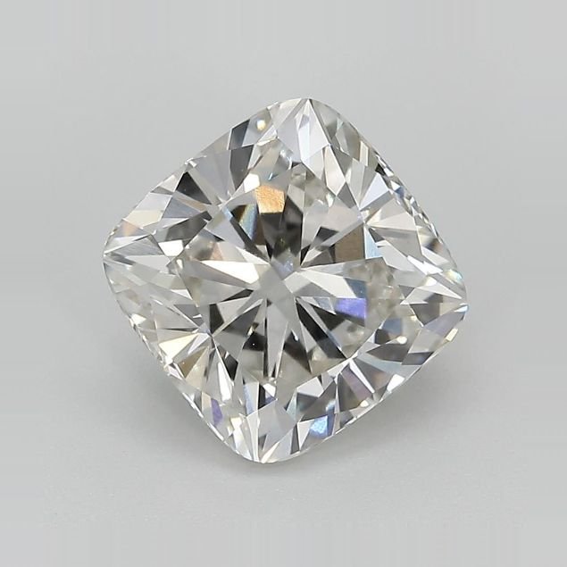 3.02ct H VS1 Rare Carat Ideal Cut Cushion Lab Grown Diamond