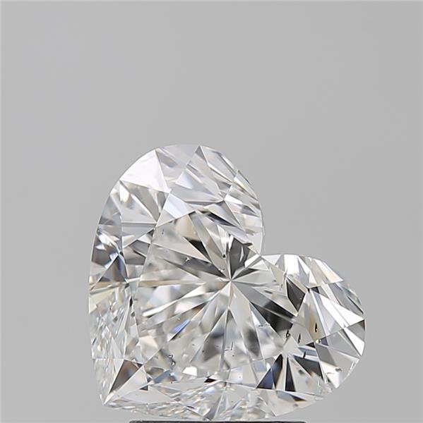 3.20ct E SI2 Excellent Cut Heart Diamond