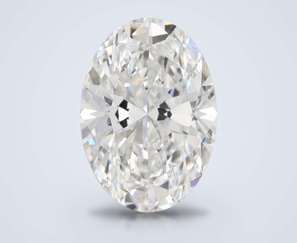 6.06 Carat Oval Lab Diamond