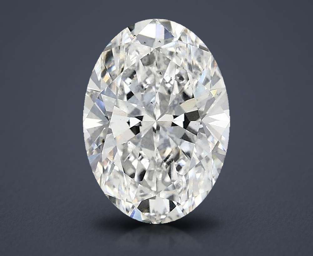1.60 Carat Oval Lab Diamond